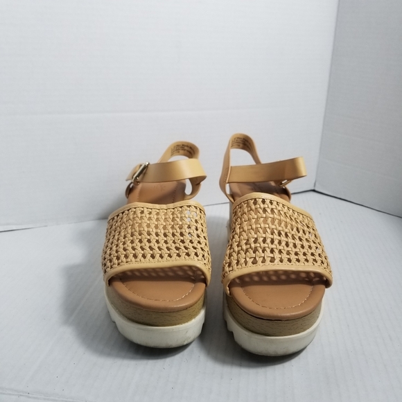 UNIVERSAL THREAD WEDGE SANDALS SIZE 8 - Picture 4 of 15